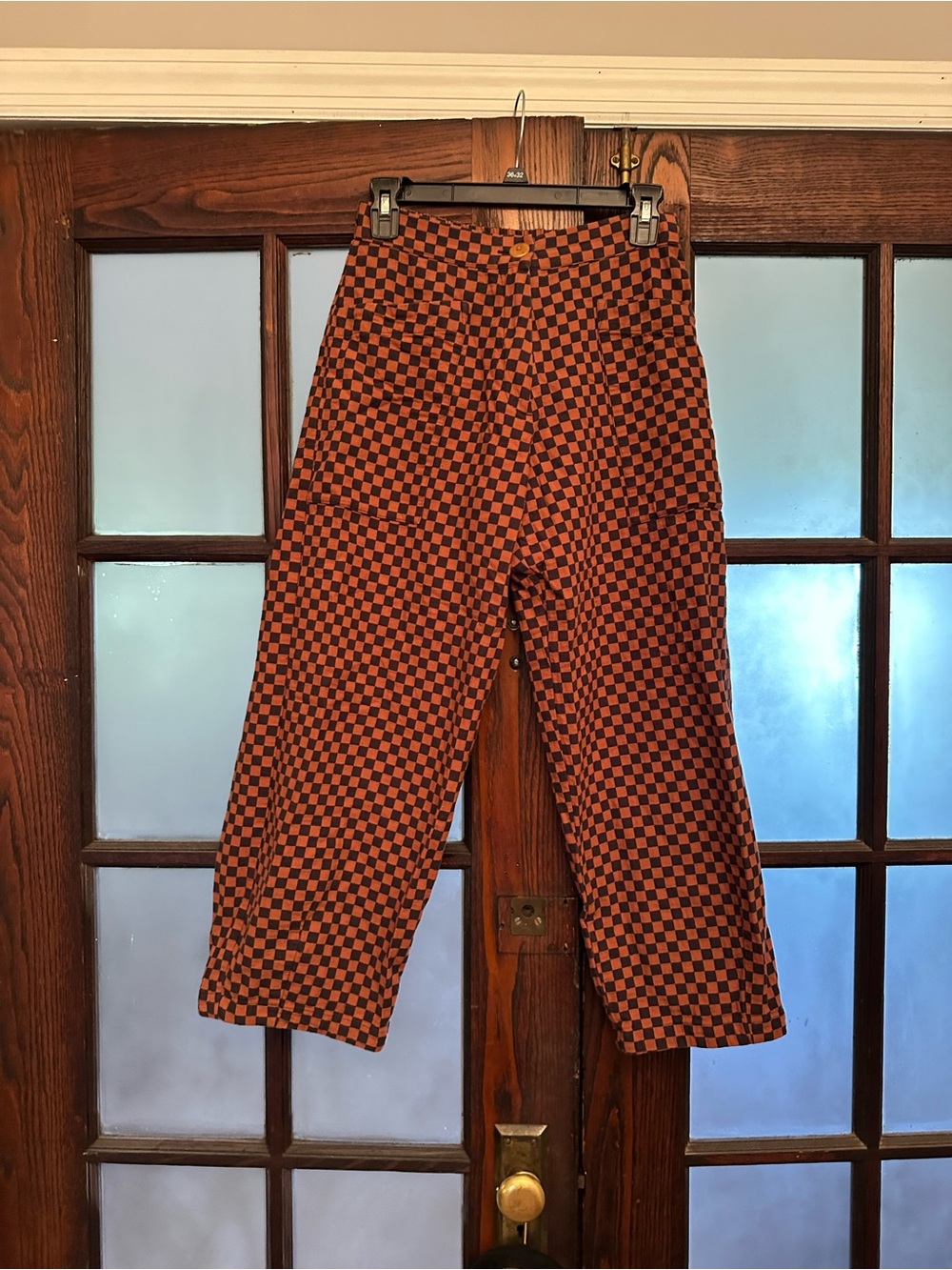 Ilana kohn checked chibi pants